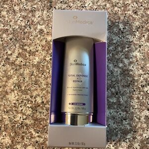 SkinMedica Total Defense +Repair SPF 34  2.3 oz  NEW IN BOX EXP 10/2026